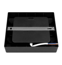 Panel LED natynkowy kwadrat Bingo 12W 3CCT czarny