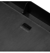 Panel LED natynkowy kwadrat Bingo 12W 3CCT czarny | LVT