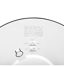 Panel LED 8-in-1 24W czarny 3/4/6000K