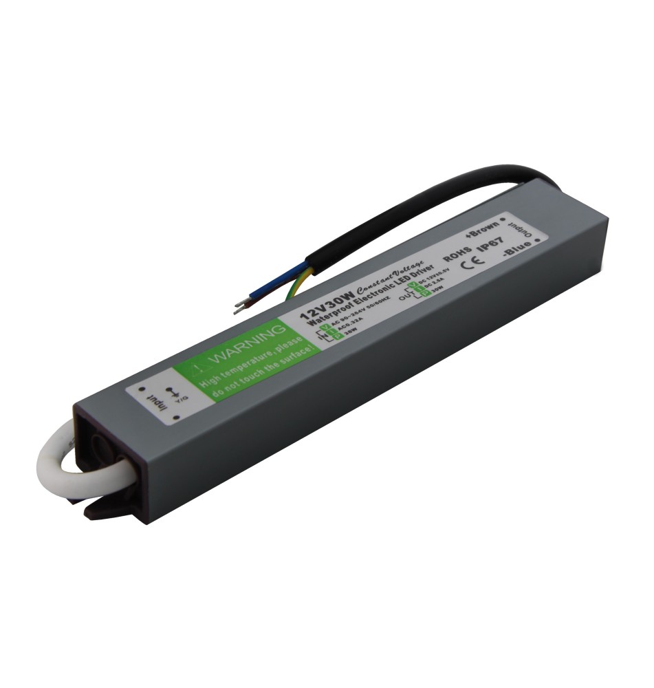 IP67 12V 30W 2.5A LED Power Supply | LVT