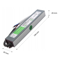 Zasilacz LED IP67 12V 30W 2,5A