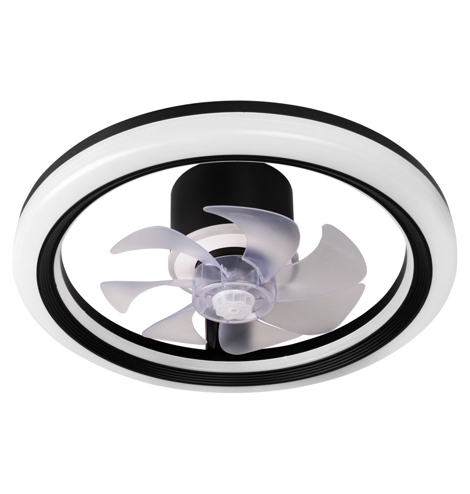 Plafon LED Wentylator 3CCT 45W czarny