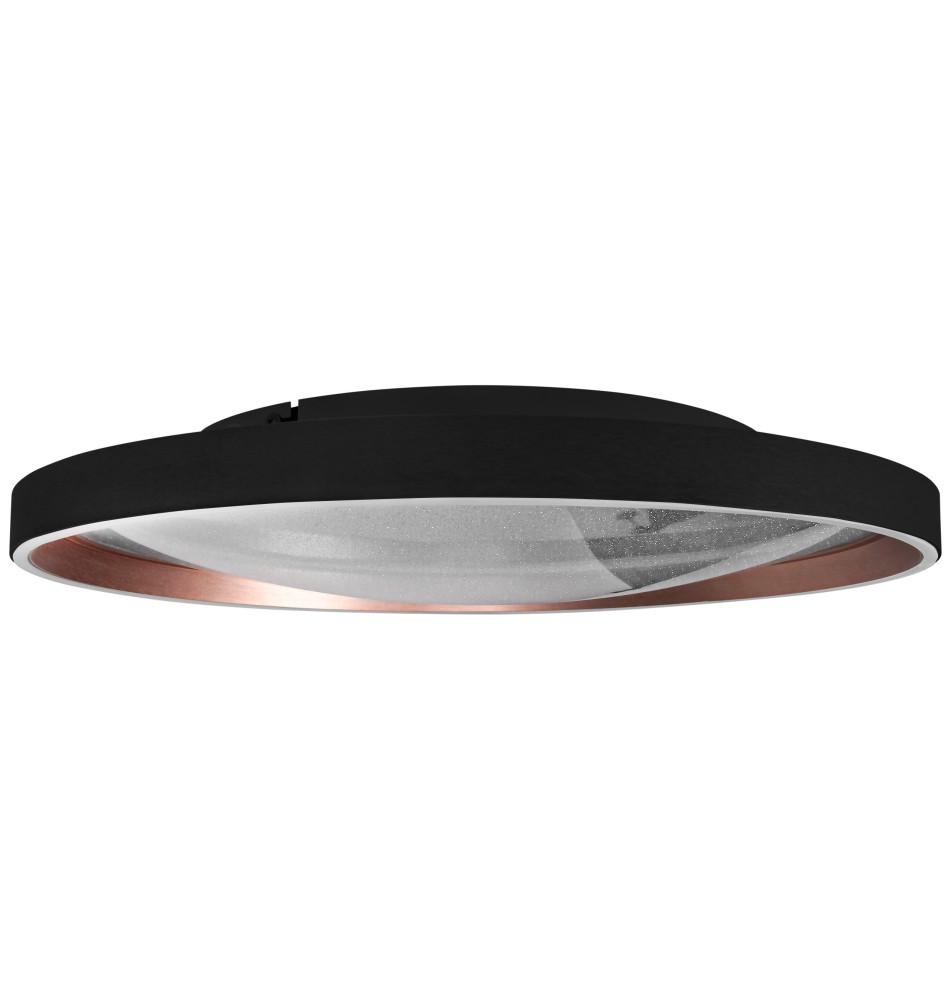 3CCT 72W LED Ceiling Light, Black + Gold, TUYA | LVT