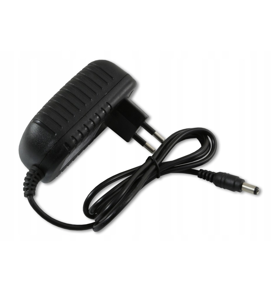 Zasilacz impulsowy wtyczkowy 12V/1,0A DC 2,1/5,5 | LVT