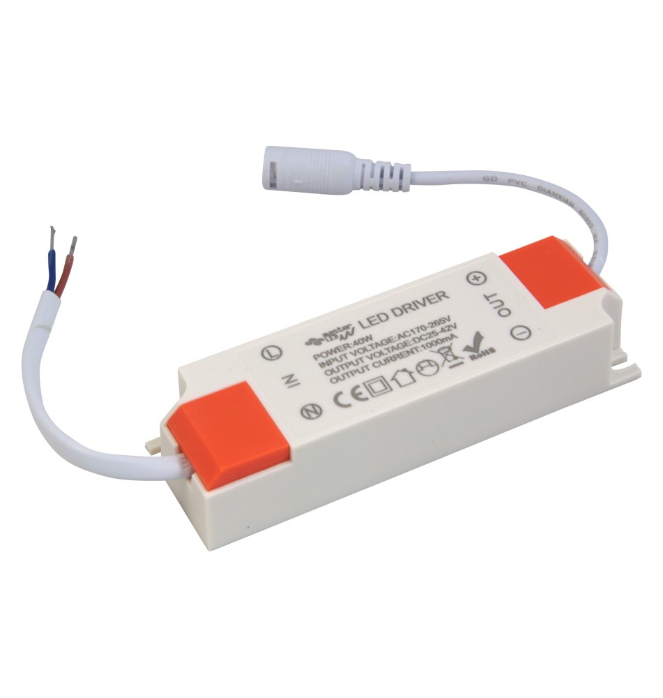Zasilacz LED Stałoprądowy 30-42V 40W 1000mA -stary