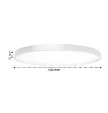 Plafon LED 3CCT 72W 50cm biały