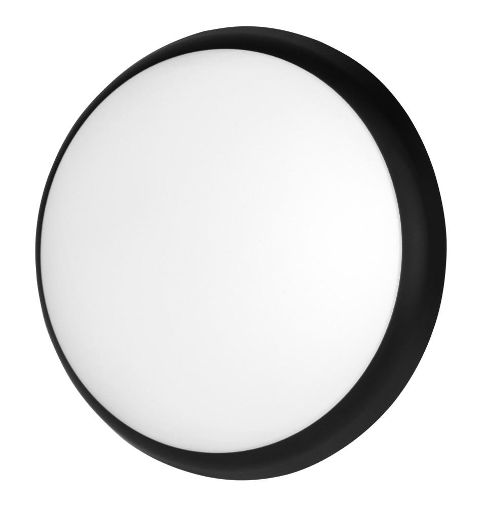 Plafon LED 18W czarny 4000K IP65