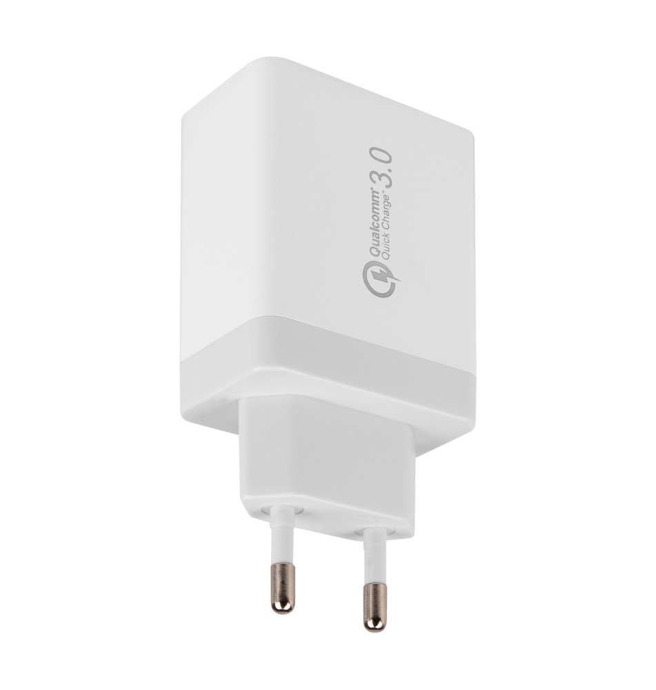 Zasilacz Quick Charge 20W 4xUSB-A biały | LVT