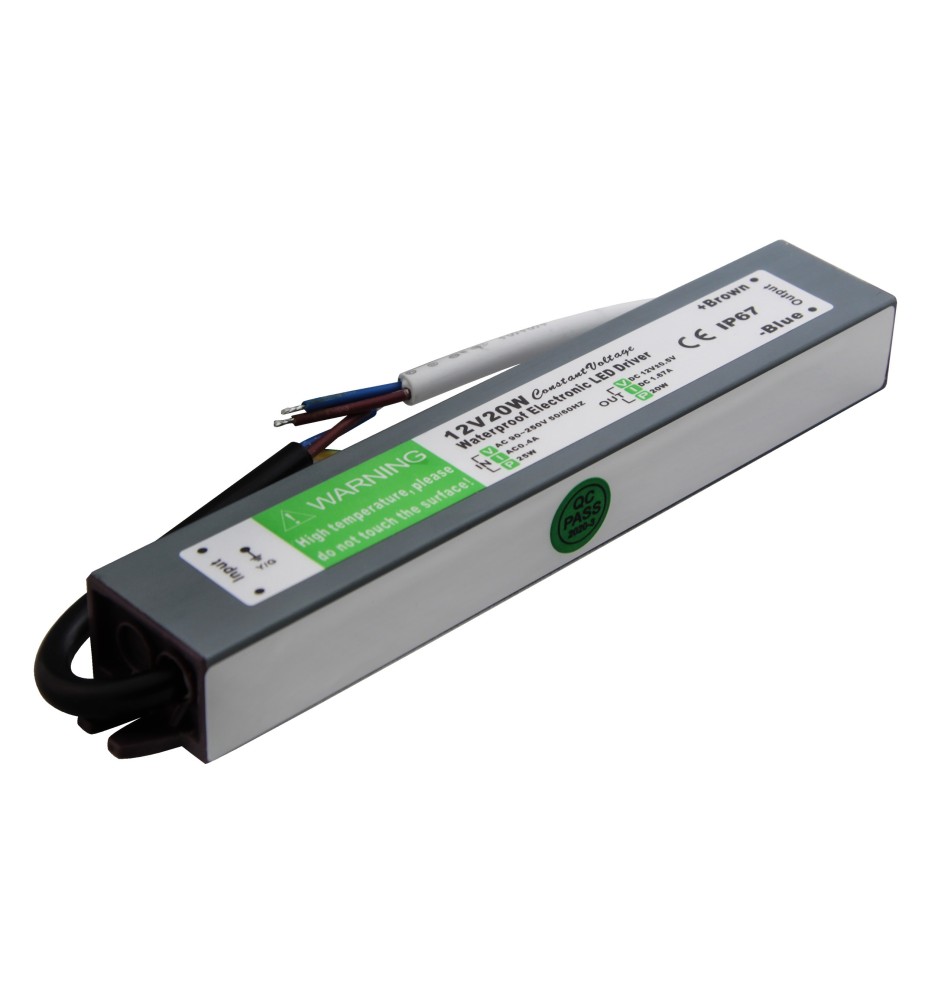 IP67 LED Power Supply, 12V, 20W, 1.77A | LVT