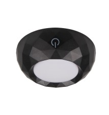 Lampa podszafkowa LED 2x 2LED 4000K czarna | LVT