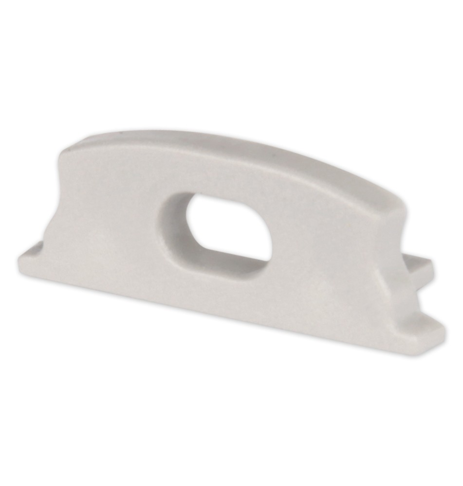 Masterled Flexible Gray End Cap with Hole | LVT