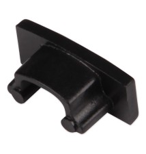 Masterled Surface-Mounted Black End Cap with Hole | LVT