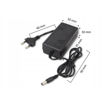 Zasilacz impulsowy desktop 12V/ 2,0A z kablem 2pin