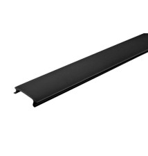 Masterled Recessed Profile Cover, 1 m, Black | LVT