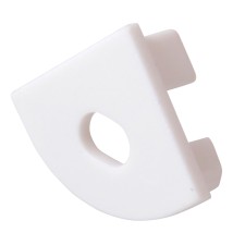 Zaślepka Masterled Kątowa szara z otworem