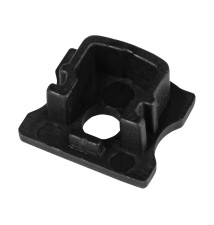Masterled GK 12mm Black End Cap with Hole | LVT