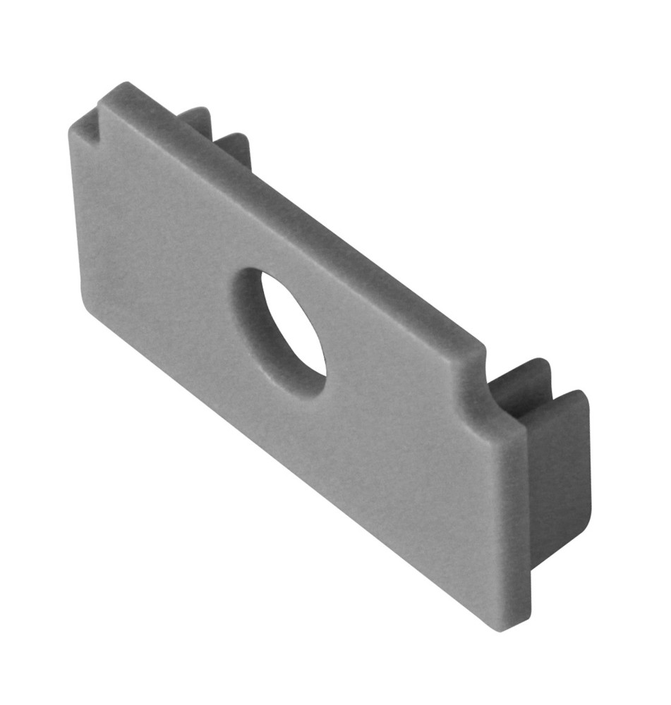 Zaślepka Masterled GK 20mm szara z otworem