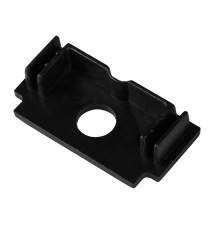 Masterled GK 20mm Black End Cap with Hole | LVT