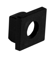 Zaślepka Masterled GK do płytek czarna z otworem