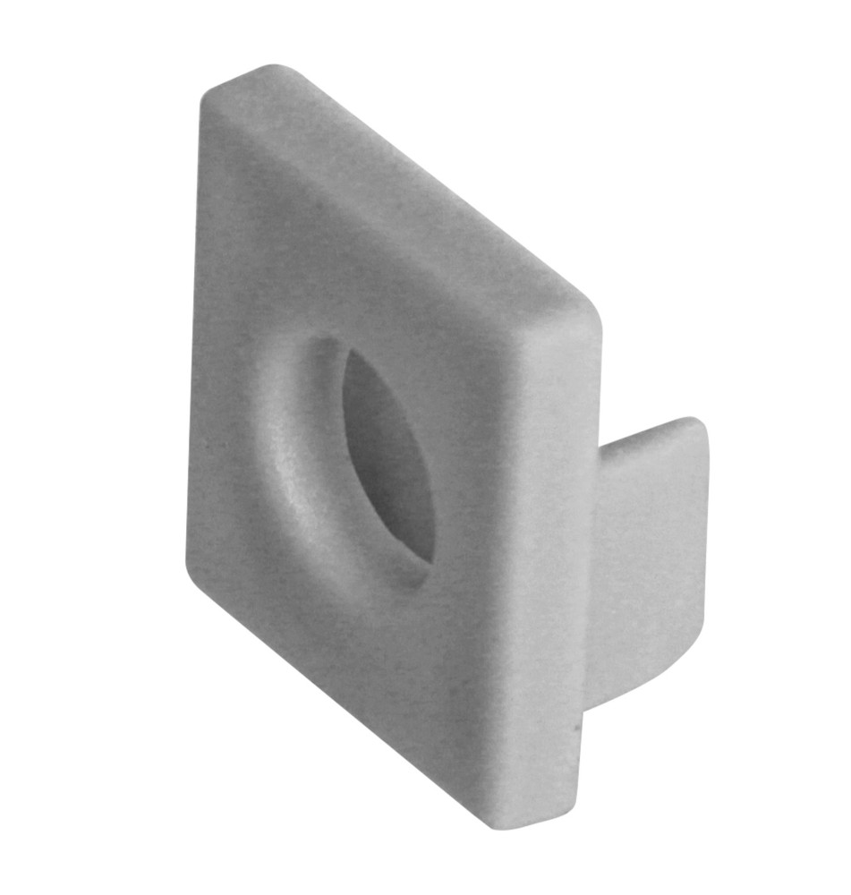 Zaślepka Masterled GK do płytek szara z otworem