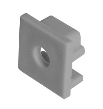 Zaślepka Masterled GK Single szara z otworem