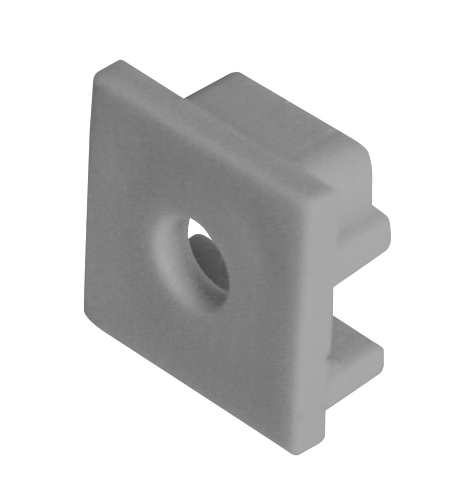 Zaślepka Masterled GK Single szara z otworem