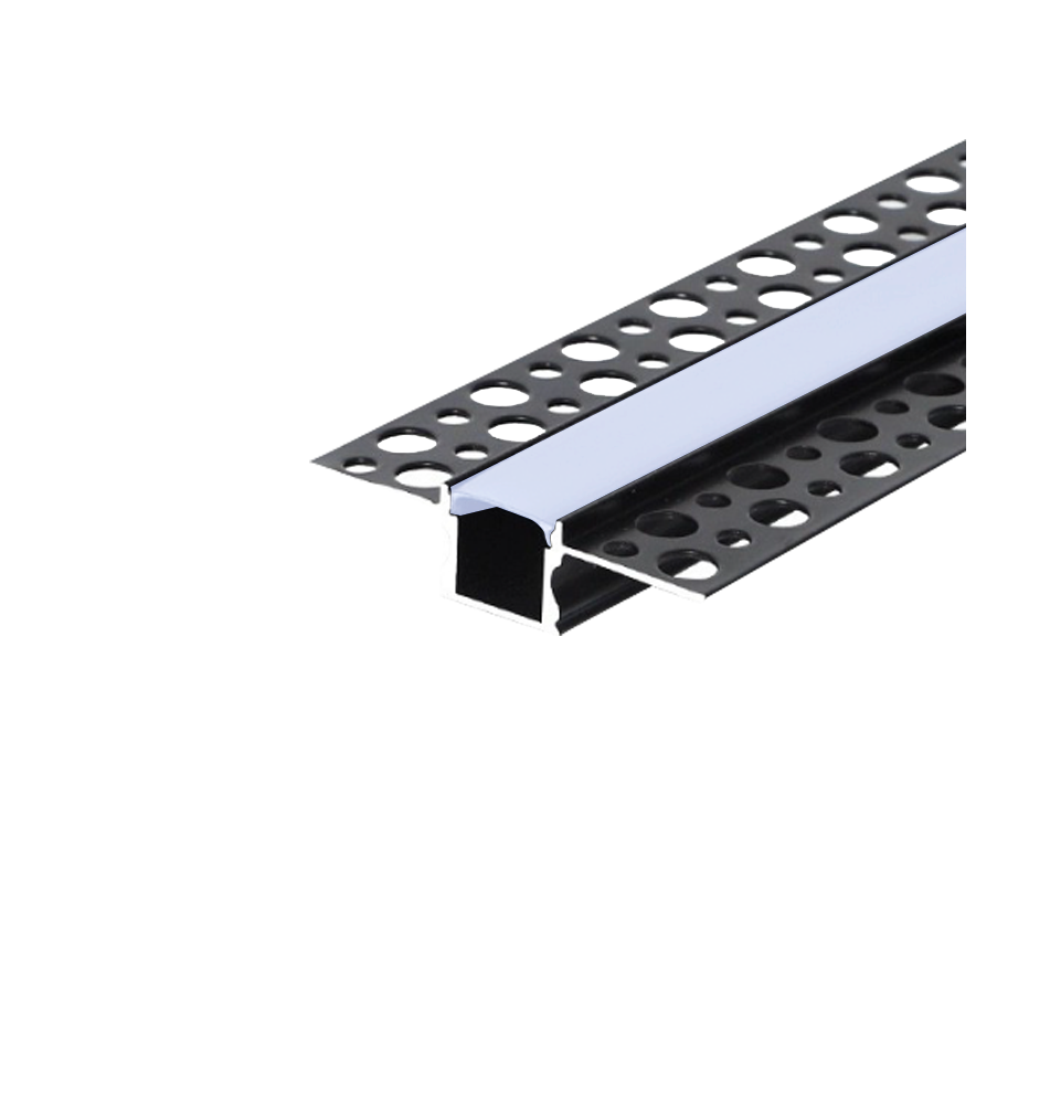 Profil Led Masterled GK 12mm 2m czarny mleczny