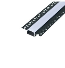 Masterled GK 20mm 2m Profile, Milky Black | LVT