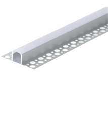 Profil Led Masterled GK do płytek 2m anodowany mleczny