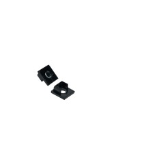 Masterled GK LED Profile for 2-meter Tiles, Milky Black | LVT