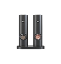 Elektryczny młynek do pieprzu i soli zestaw 2 szt.