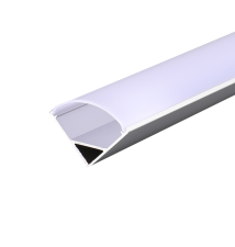 Profil Led Masterled Kątowy 1m anodowany mleczny