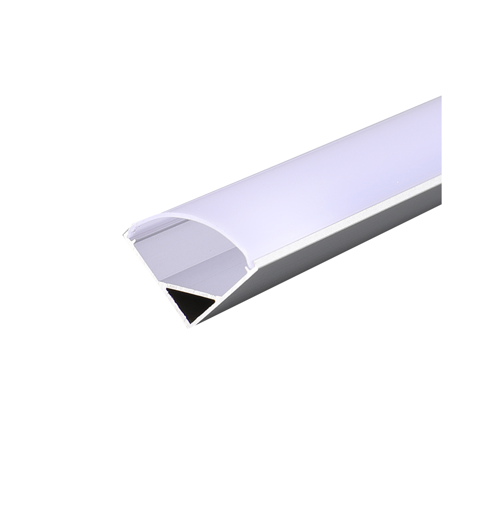 Profil Led Masterled Kątowy 1m anodowany mleczny