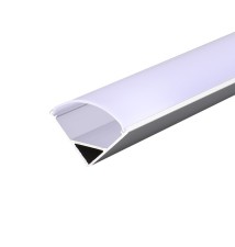 Profil Led Masterled Kątowy 2m anodowany mleczny | LVT
