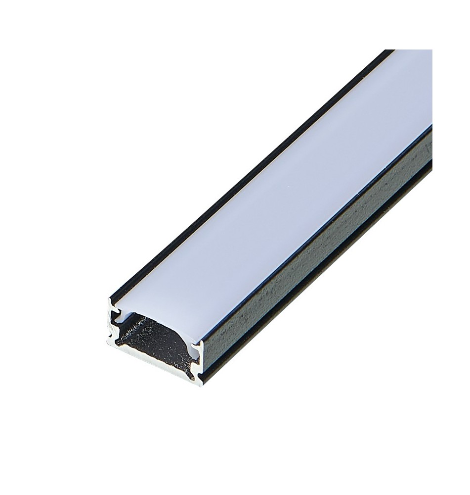 Profil Led Masterled Slim 1m czarny mleczny | LVT