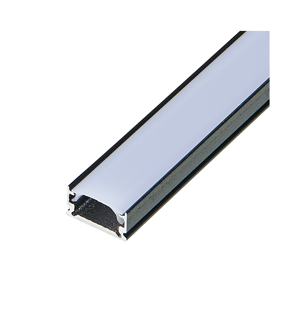 Profil Led Masterled Slim 1m czarny mleczny