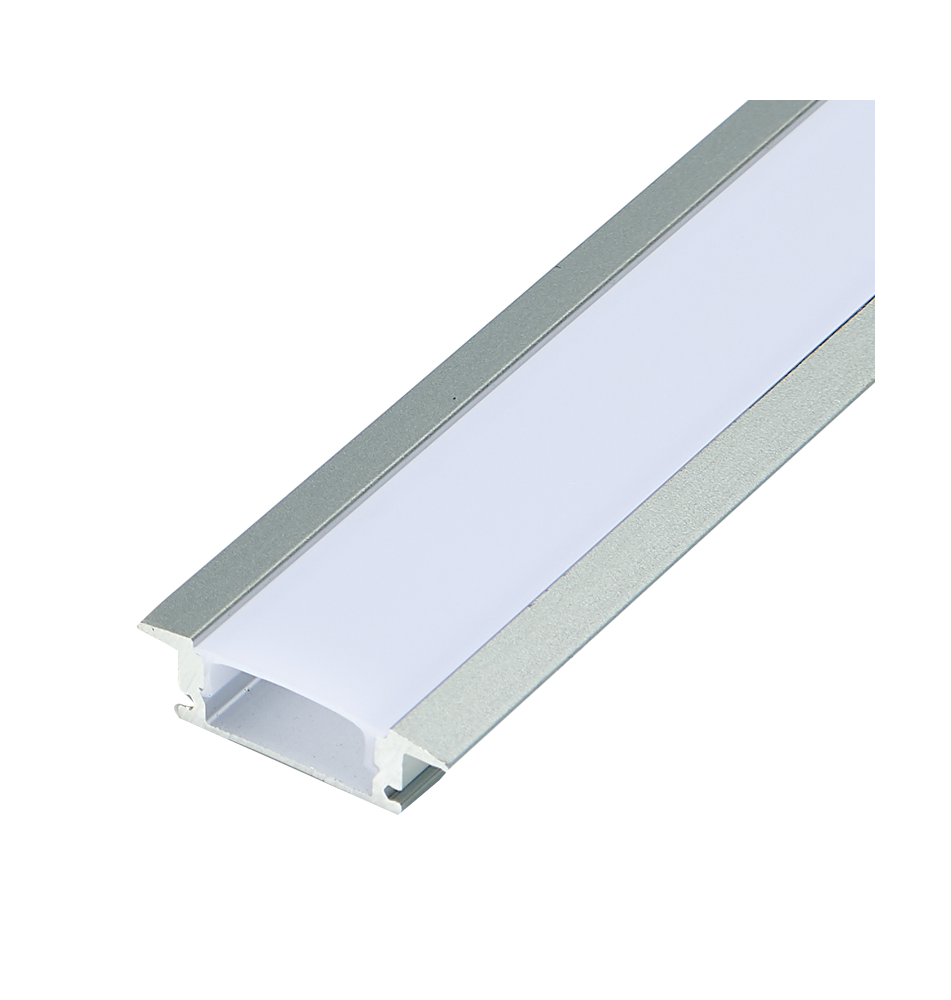 Profil Led Masterled Wpuszczany 1m anodowany mleczny