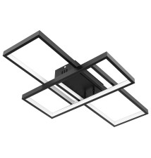 Żyrandol LED Galaxis Orion 56x37x8cm 72W czarny | LVT