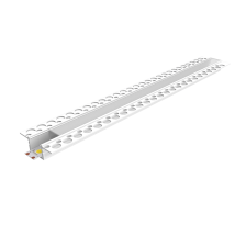 Profil LED PCV 50x12 Wpuszczany GK biały 2m Klosz transparentny