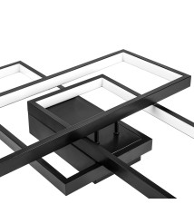 Żyrandol LED Galaxis Orion 56x37x8cm 72W czarny