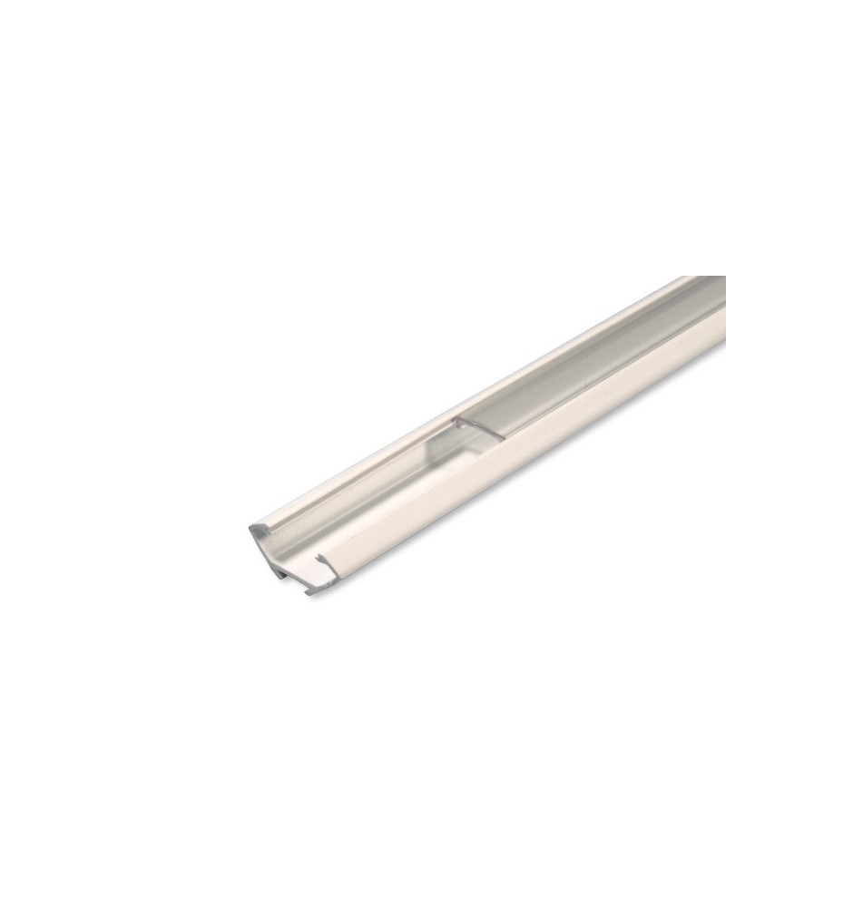 Profil LED PCV 22x12 Corner biały 2m Klosz transparentny | LVT