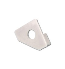 Zaślepka Master LED PCV Corner z otworem biała