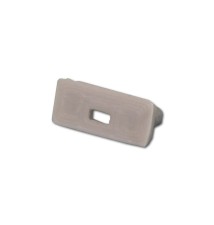 Zaślepka Master LED PCV Slim z otworem szara | LVT
