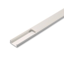 Profil LED PCV 16x7 Slim biały 1m Klosz mleczny