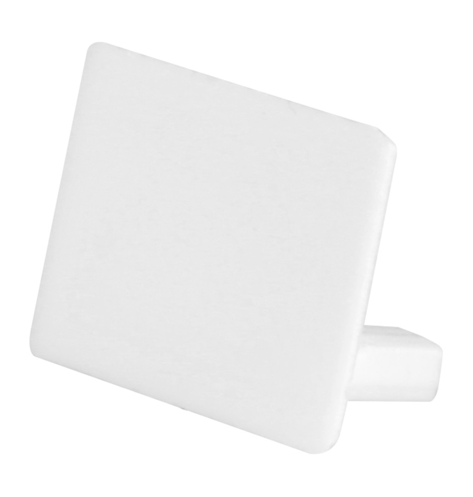 Zaślepka Master LED PCV GK Glazura pełna biała