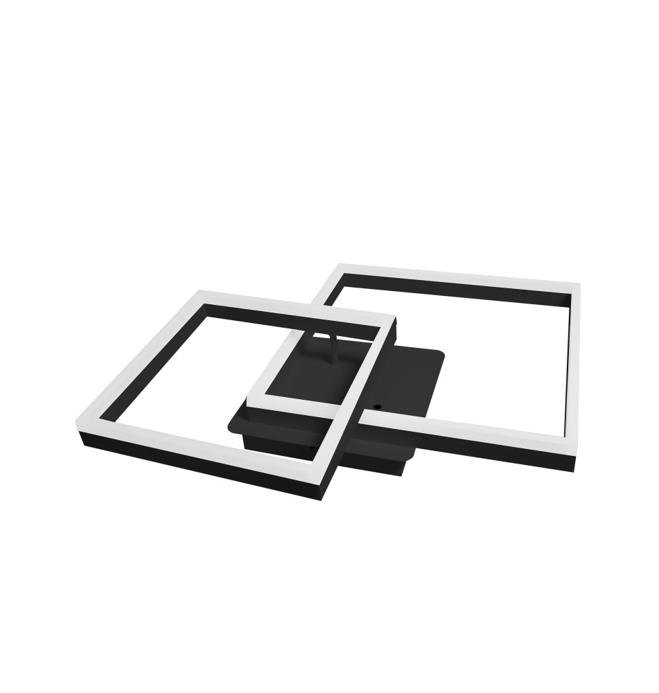 Żyrandol LED Galaxis Herkules 54x54x13cm 70W czarny | LVT
