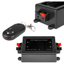 12V 8A RF LED Dimmer with Remote Control | LVT
