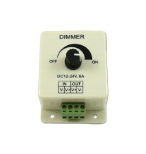 Ściemniacz LED 12V 8A 96W manualny | LVT