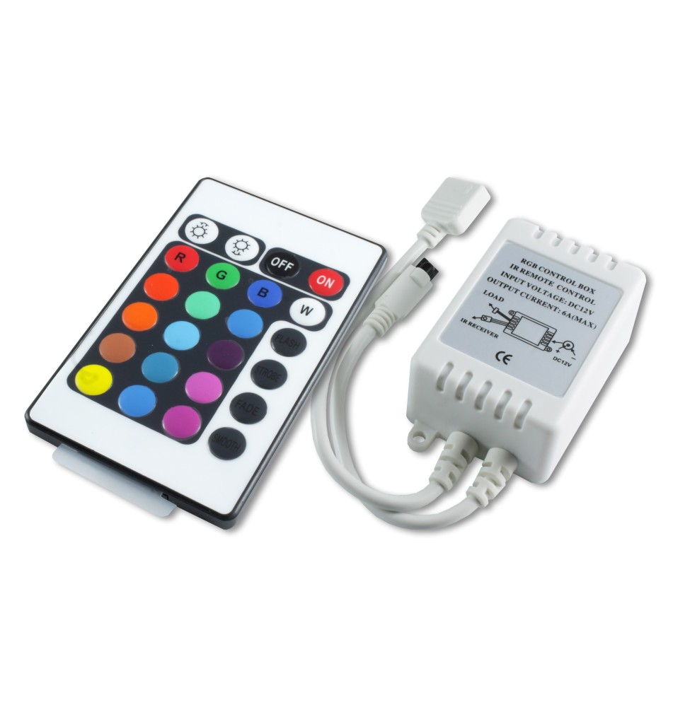Sterownik LED RGB IR 6A | LVT