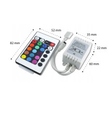 Sterownik LED RGB IR 6A | LVT